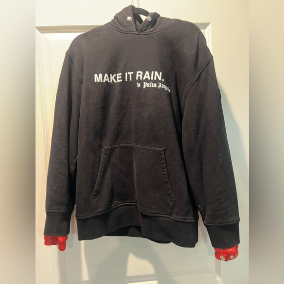 Authentic moncler x palms angel hoodie “make it rain” - Picture 2 of 6